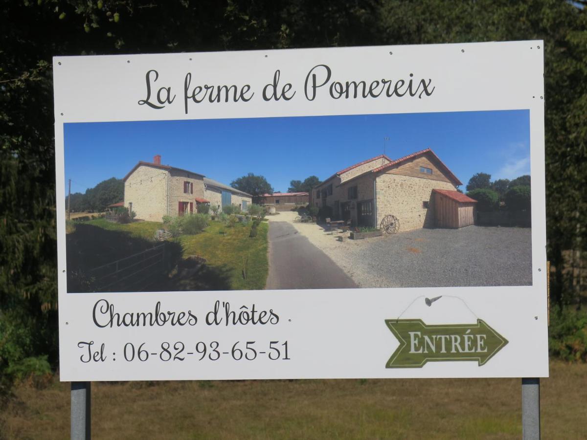 La Ferme De Pomereix Le Dorat Kültér fotó